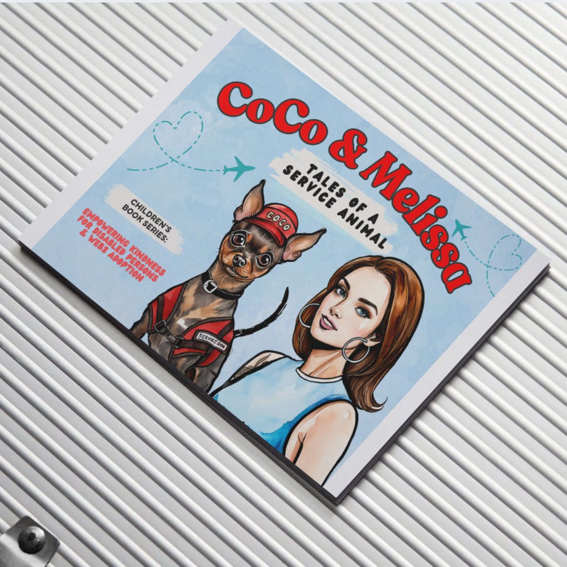 Children's Coloring Book: Tales of a Service Animal