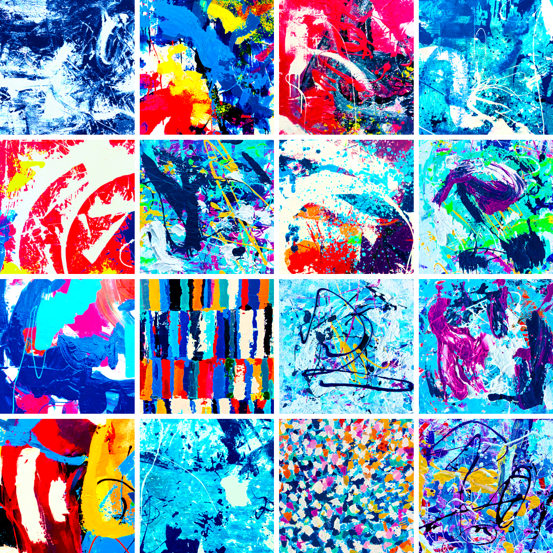 Vibrant Energy - NFT Abstract Collection